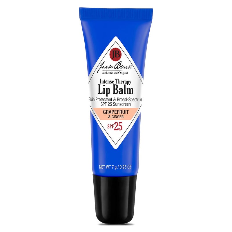 Jack Black , Intense Therapy Lip Balm SPF 25, 0.25 Ounce, Grapefruit/Ginger - Image 1
